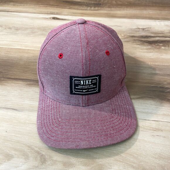 Nike Other - Nike Hat Baseball Cap Strapback Adjustable Patch Red